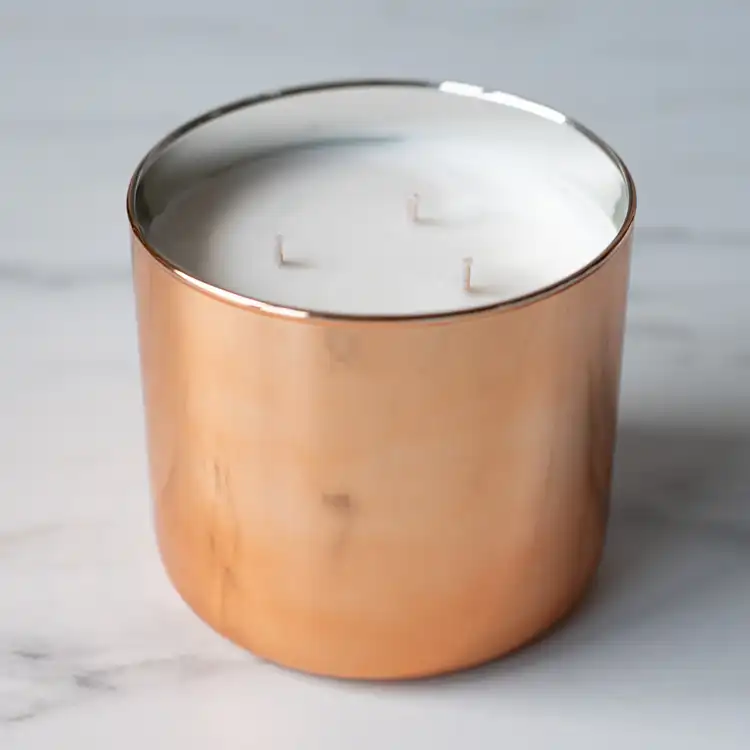 CandleScience Blush Iridescent Tumbler Jar | Wholesale Pricing Available 12 PC Case
