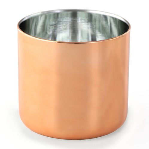 Copper 3-Wick Tumbler Jar 
