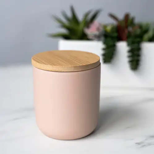 Blush Nordic Ceramic Tumbler with Planter