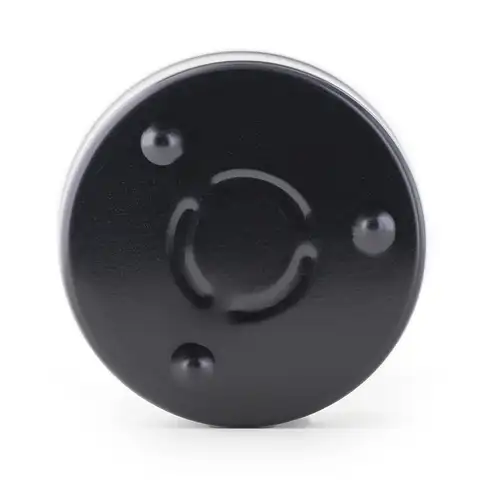 6 oz Black Candle Tin Lid Bottom