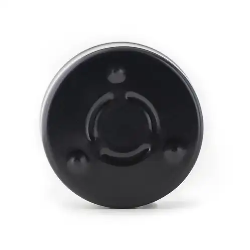 4 oz Black Candle Tin Lid Bottom