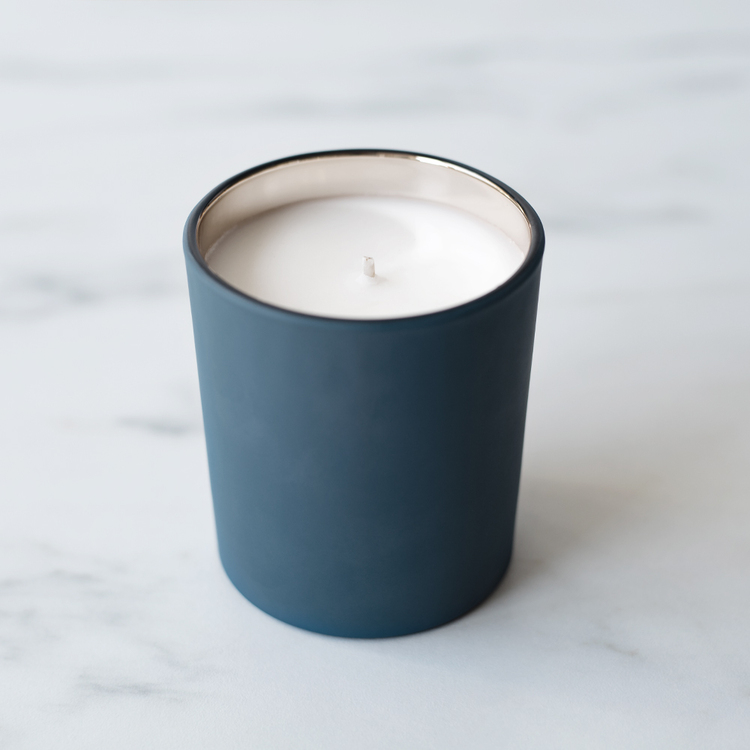 Cornflower Matte Tumbler with Candle