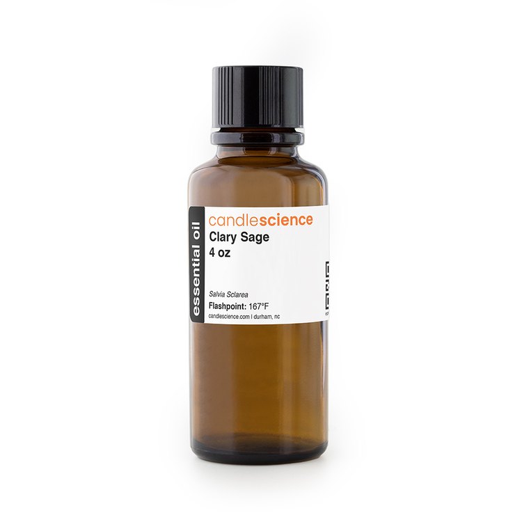Clary Sage Essential Oil 4 oz Bottle