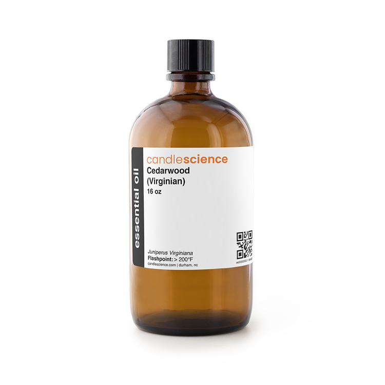 Cedarwood (Virginian) Essential Oil 16 oz Bottle