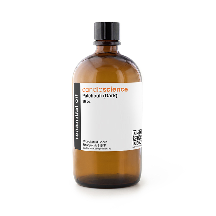 Patchouli (Dark) Essential Oil 16 oz Bottle