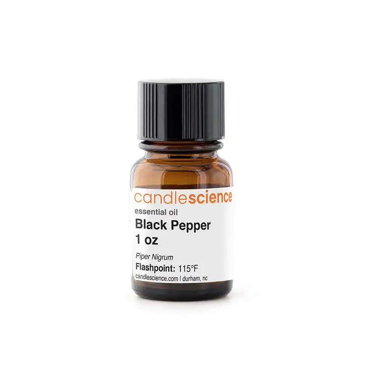Black Pepper Essential Oil 1 oz Bottle