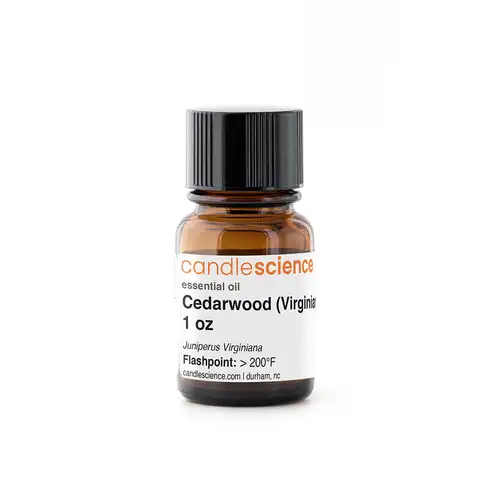 Cedarwood (Virginian) Essential Oil 1 oz Bottle