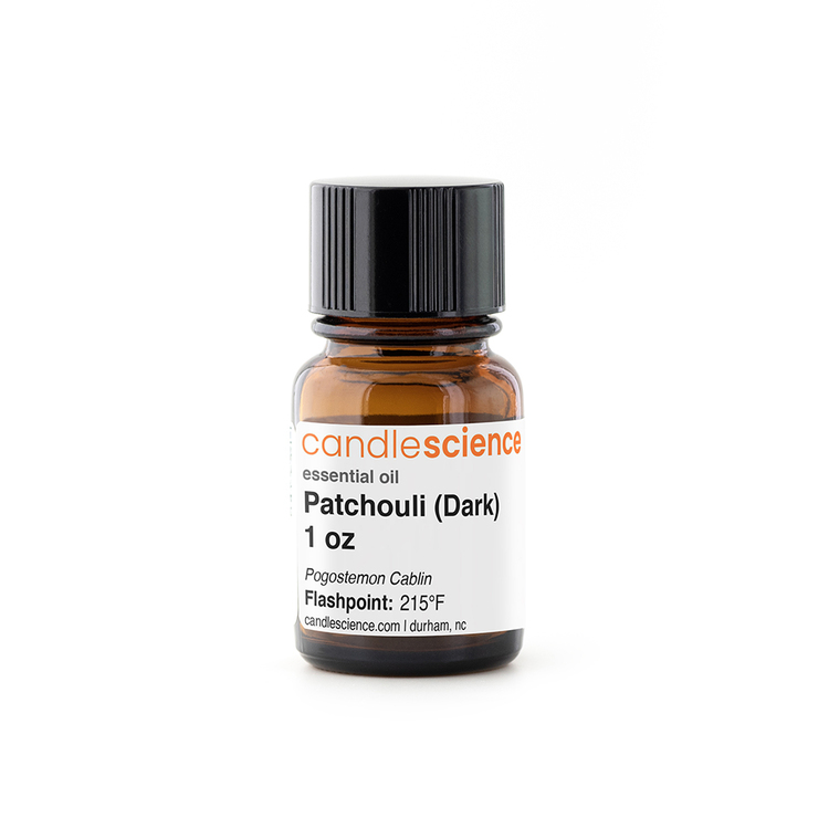 Patchouli (Dark) Essential Oil 1 oz Bottle