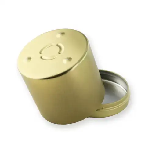 Large Gold Infinity Tin Bottom