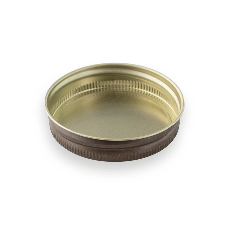 #70 G Rustic Threaded Lid Interior View