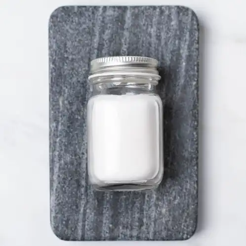 #38 Silver Threaded Lid on Mini Mason Jar