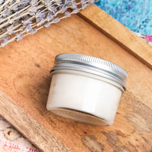 4 oz. Jelly Jar with #70 G Silver Threaded Lid