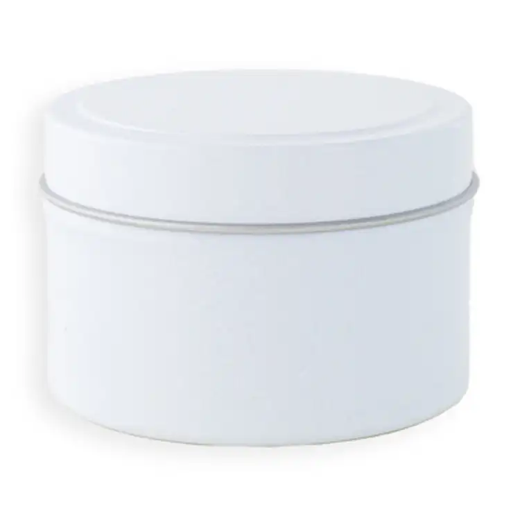 Premium Matte White Candle tins 4 oz (24-Pack) – True Candle