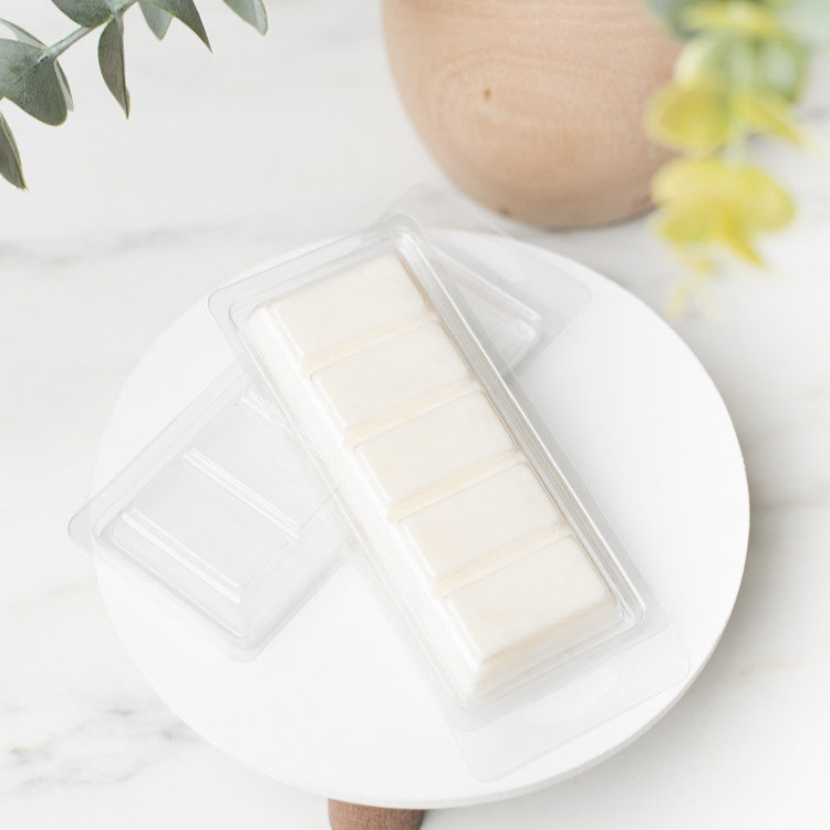 5 pc. Snap Bar Clamshell Wax Bar inside Clamshell
