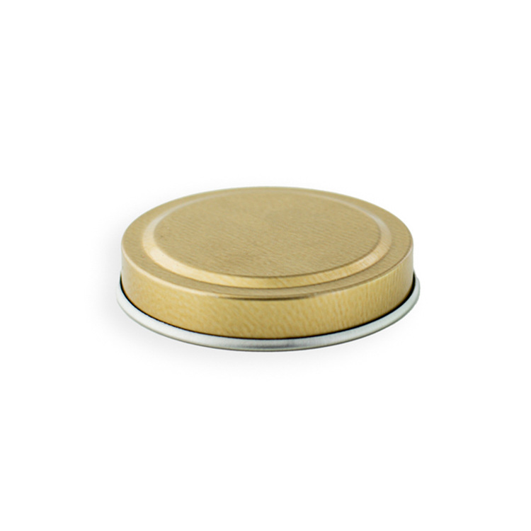 2 oz Gold Candle Tin Lid