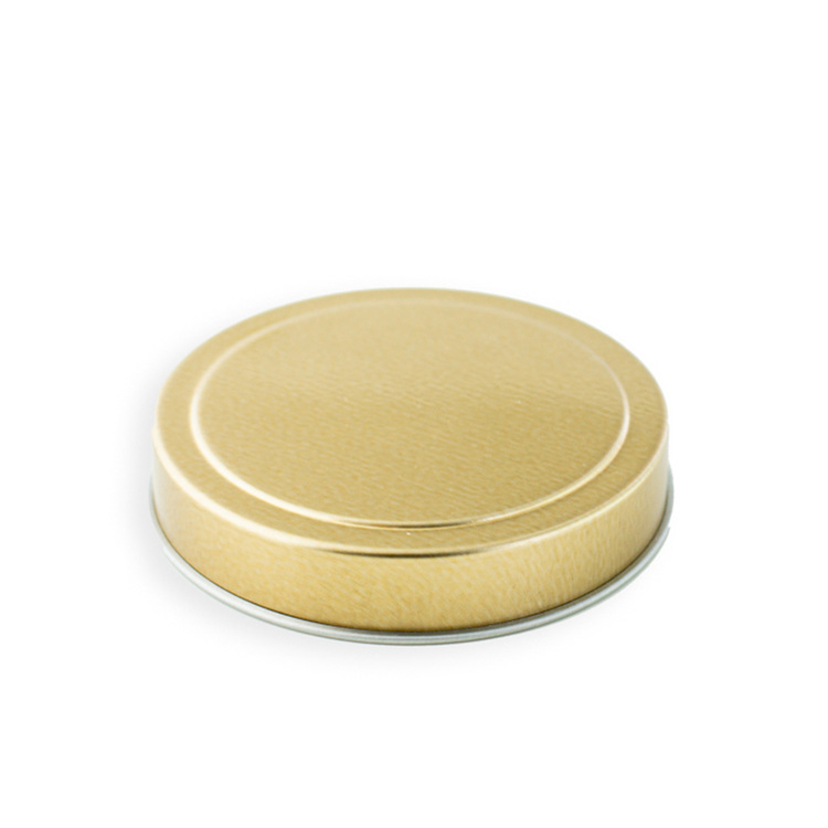 4 oz Gold Candle Tin Lid