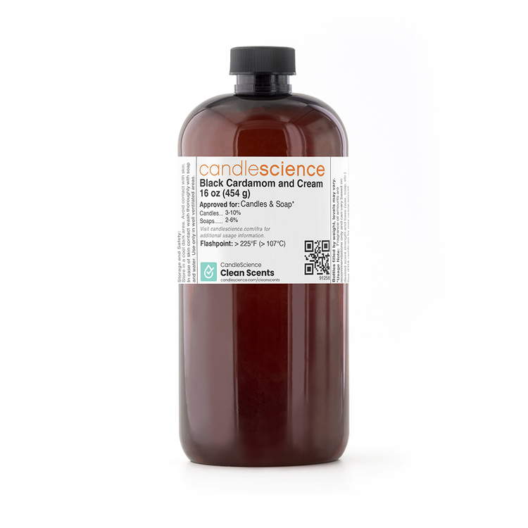 Black Cardamom and Cream Fragrance Oil 16 oz