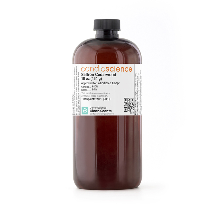 Saffron Cedarwood 16 oz Fragrance Oil
