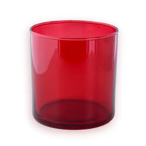 Candle Making Supplies Red Tumbler Jar