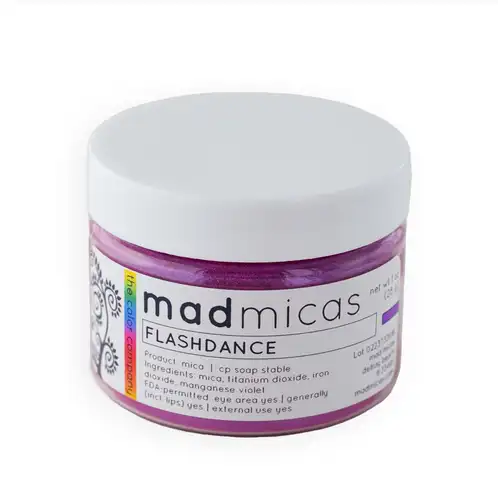 Flashdance Pink-Purple 1 oz Mica Jar