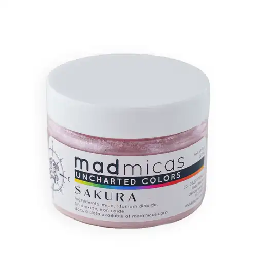 Sakura Pink Mica 1 oz Mica Jar