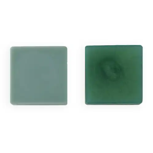 Enchanted Forest Green Mica Soap Samples