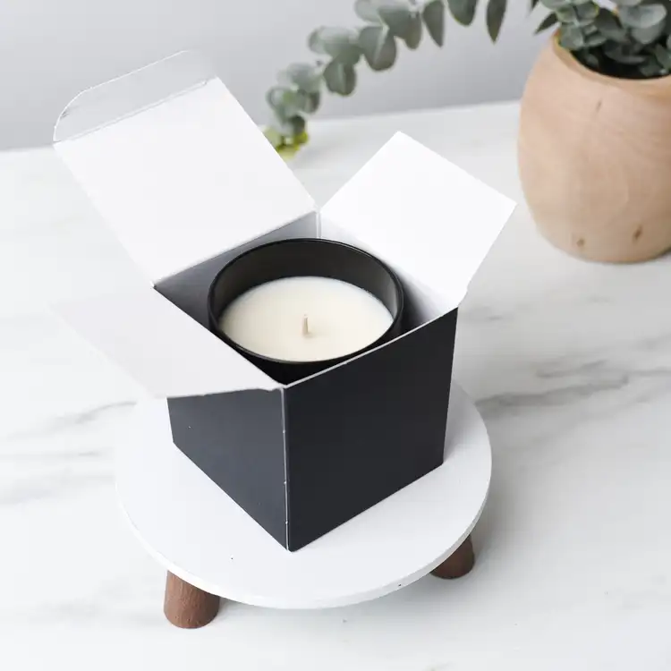 Black Luxe Soft Touch Tumbler Box with tumbler in box