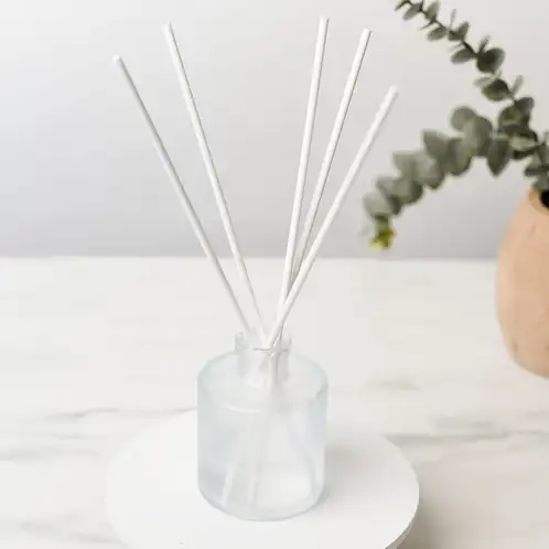 Frosted Round Reed Diffuser Bottle