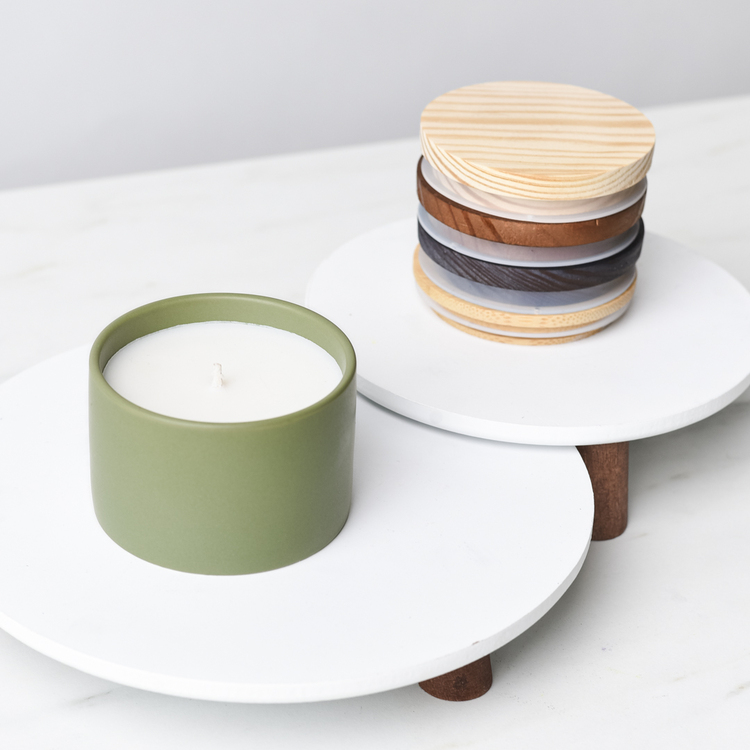 Mini Ceramic cafetera candle – The Artroom by Mariela Jane