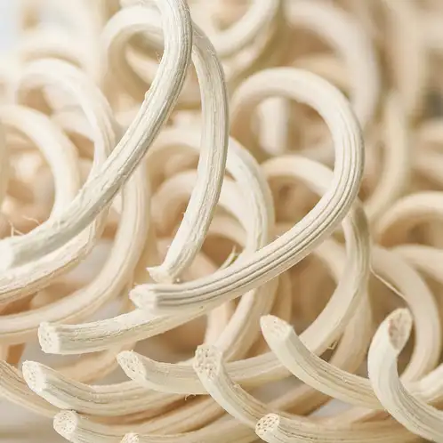 Spiral Diffuser Reeds Close Up