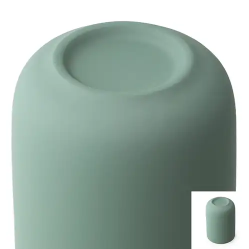 Eucalyptus Dream Ceramic Tumbler Jar Bottom Close Up