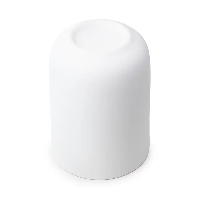White Dream Ceramic Tumbler Jar Bottom View