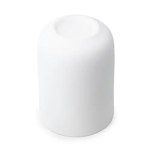 White Dream Ceramic Tumbler Jar Bottom View