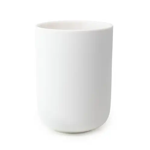 White Dream Ceramic Tumbler Jar