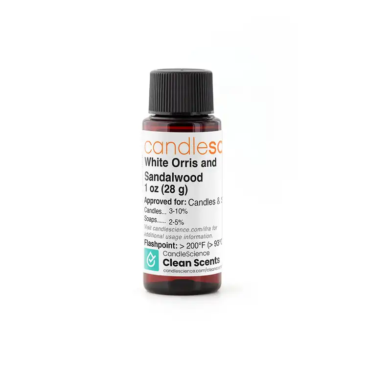White Orris and Sandalwood 1 oz Fragrance Oil