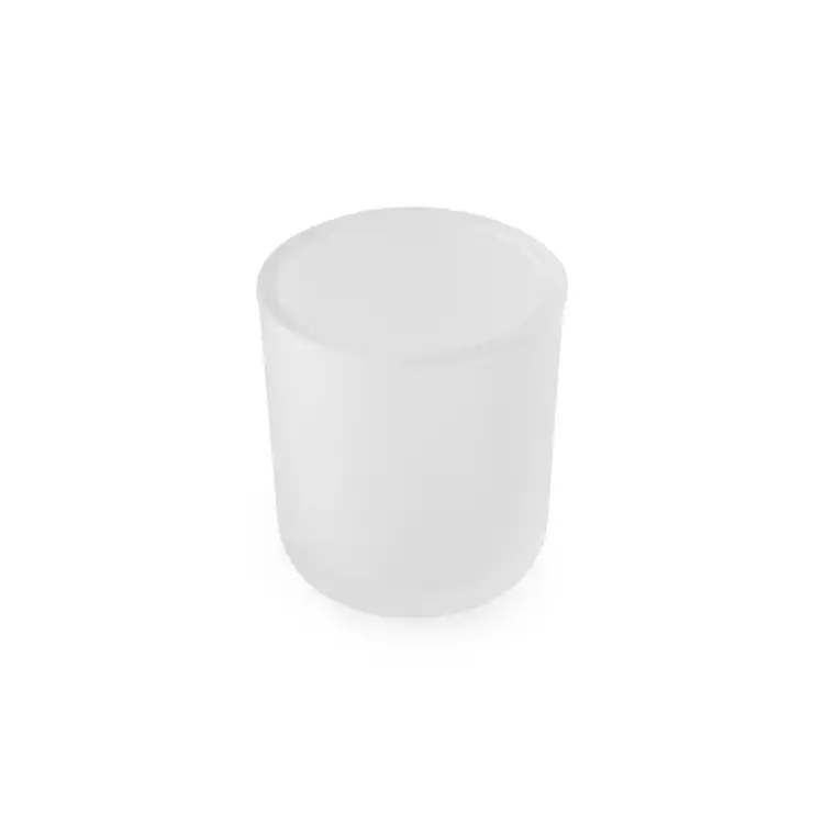 Mini Frosted Sonoma Tumbler Jar on white background top view
