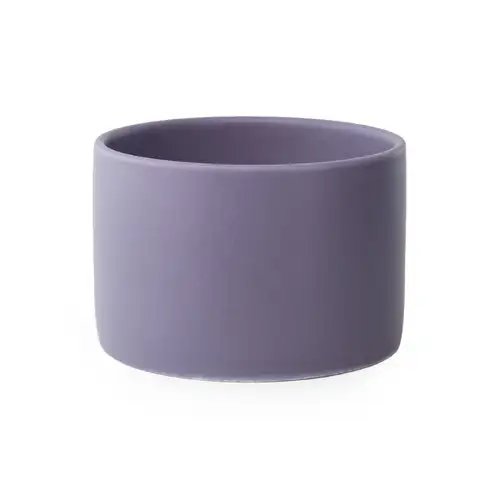 Mini Amethyst Modern Ceramic Tumbler Small Purple Ceramic