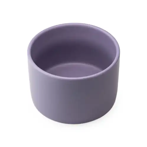 Mini Amethyst Modern Ceramic Tumbler Top View