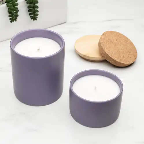 Amethyst Modern Ceramic Tumbler and Mini Amethyst Modern Ceramic Tumbler