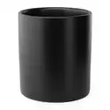 Black Modern Ceramic Tumbler Side View