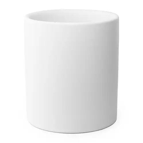 White Modern Ceramic Tumbler