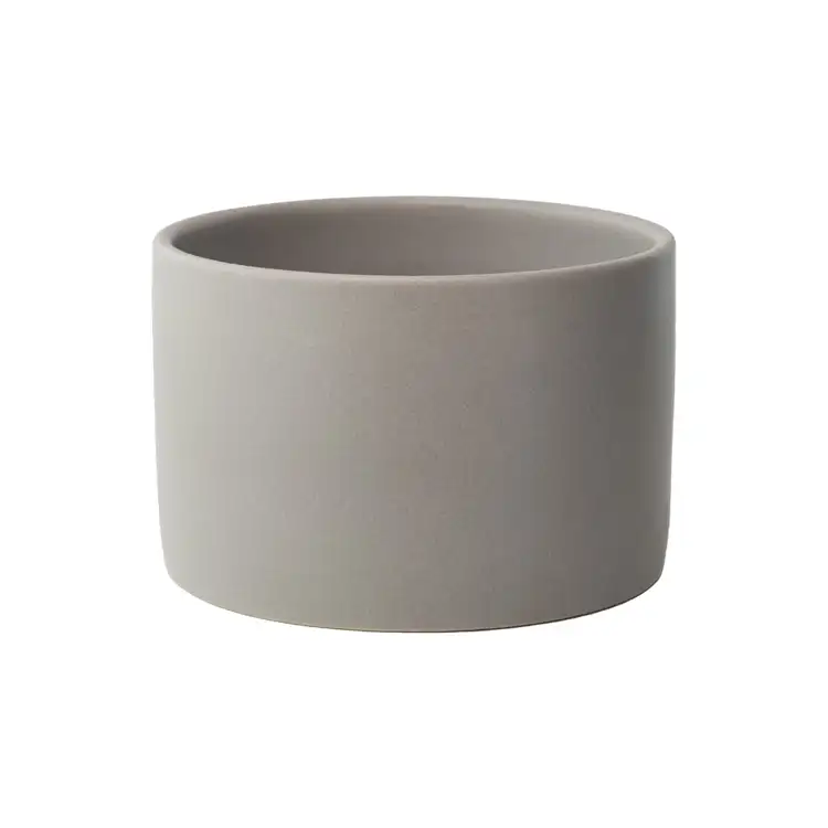 Mini Stone Modern Ceramic Tumbler Side View White Background