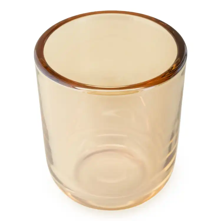 Champagne Luster Sonoma Tumbler Jar Top View