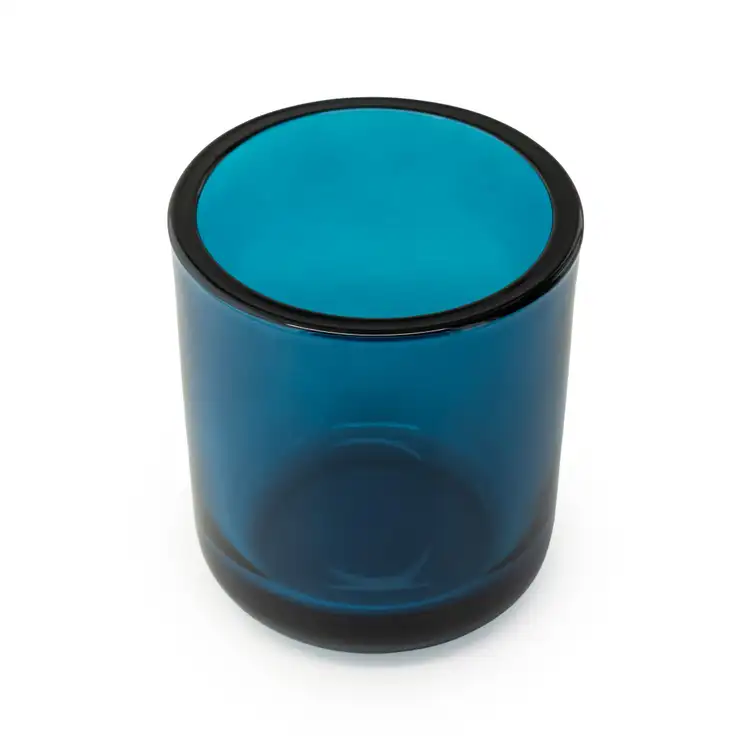 Mini Blue Topaz Sonoma Tumbler Jar Top View