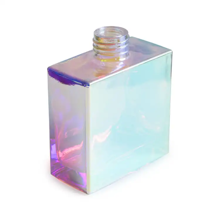 Prism Square Reed Diffuser Bottle Angled View