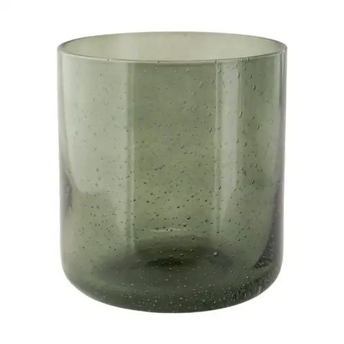 Smoked Olive Bubble Tumbler Jar for candle making