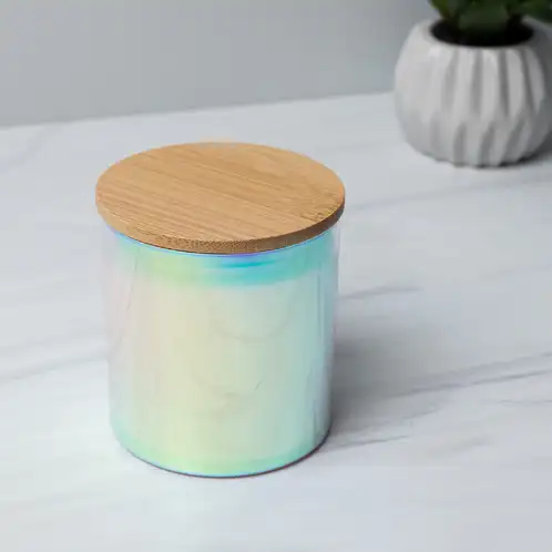 Prism Tumbler Jar with 3.25" Bamboo Lid