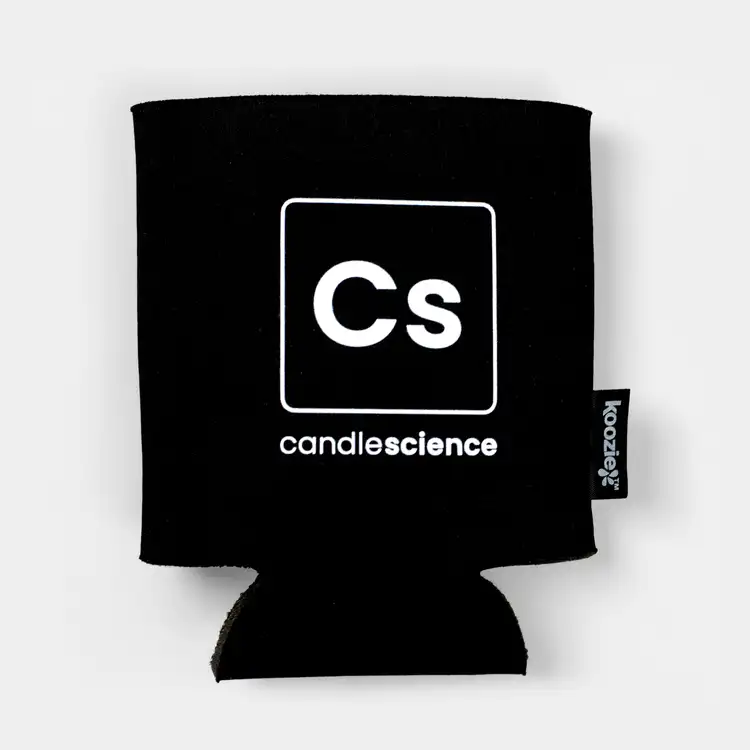 CandleScience Koozie empty, flat view