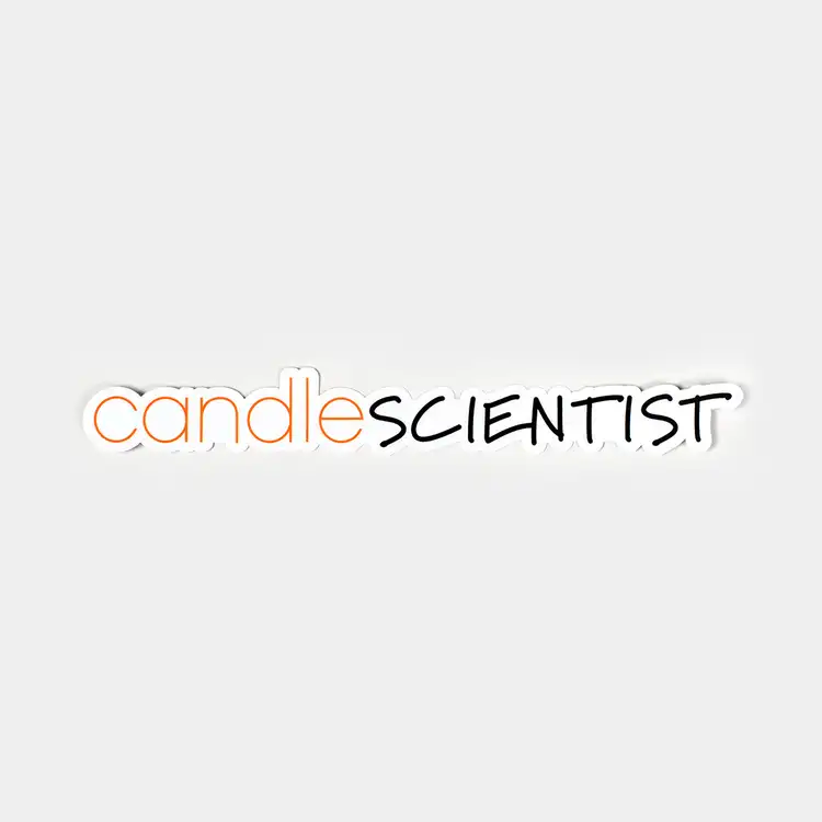 CandleScientist with the "Candle" in orange print and the "Scientist" in black text.