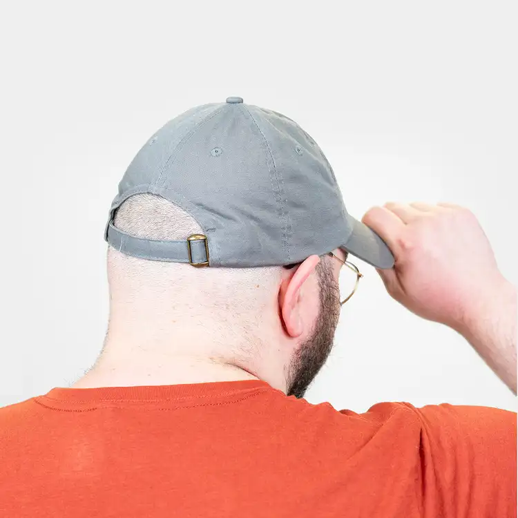 Back of Charcoal CandleScience Hat